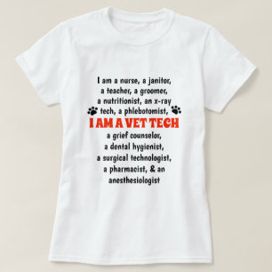 I Am A Vet Tech T-Shirt