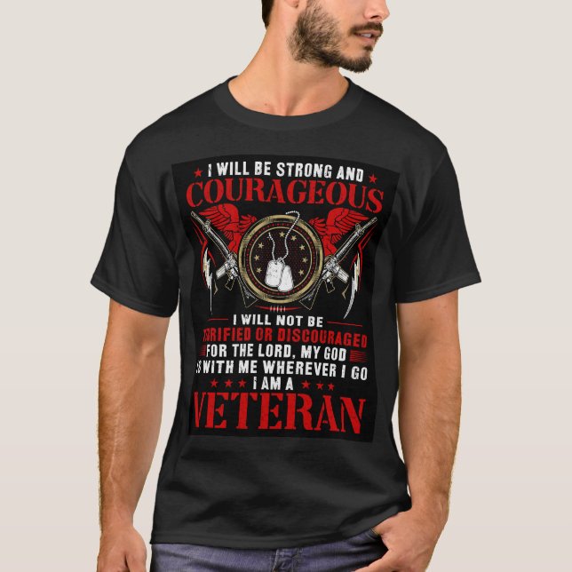I am a Veteran T-Shirt (Front)