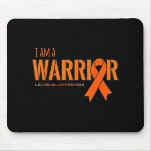 I am a Warrior Leukaemia Cancer Awareness  Mouse Pad