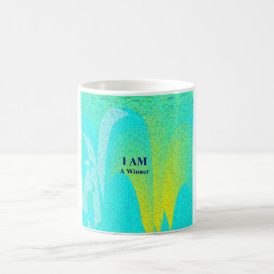 "I AM A WINNER"White 11 oz Classic White Mug