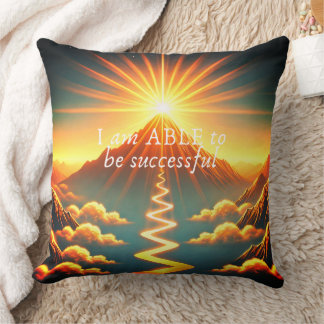 I am ABLE - Affirmation Throw Pillow