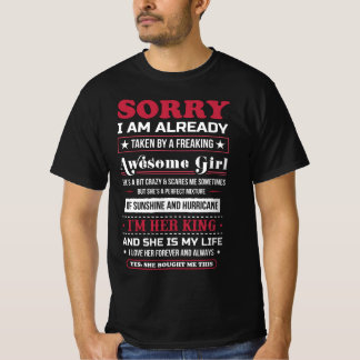 i-am-already-taken-by-a-freaking-awesome-girl T-Shirt