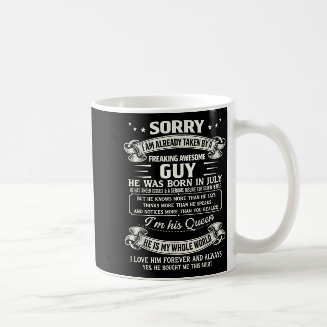 I Am Already Taken Coffee Mug (Right)
