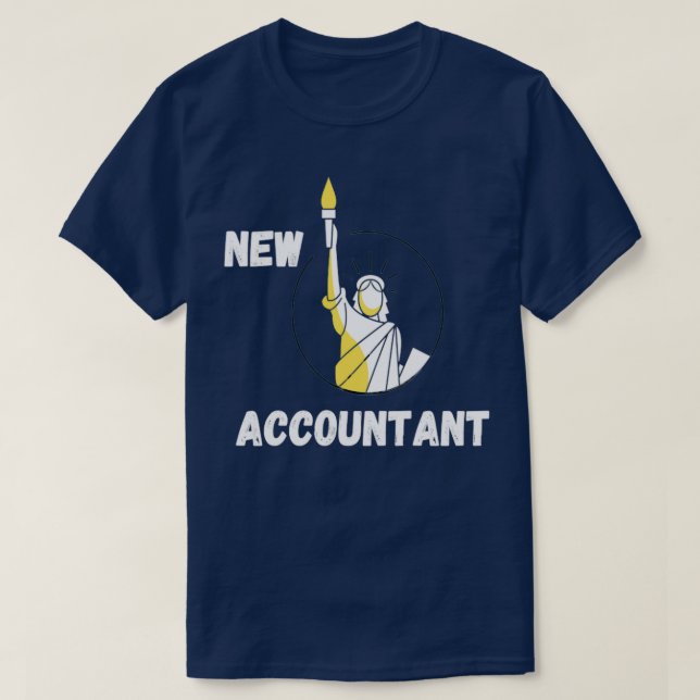 I am an accountant in New York T-Shirt (Design Front)