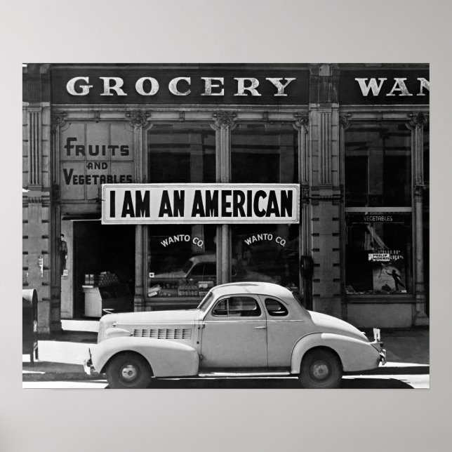 I Am An American, 1942. Vintage Photo Poster (Front)