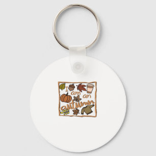 I am an Autumn Classic T-Shirt Keychain