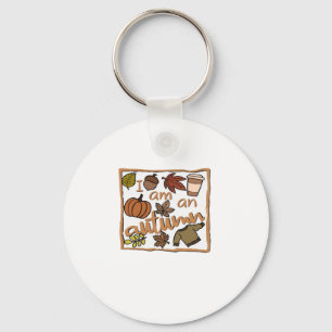 I am an Autumn Classic T-Shirt Keychain