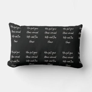 ***I AM AT HOME IN YOUR ARMS*** PILLOW