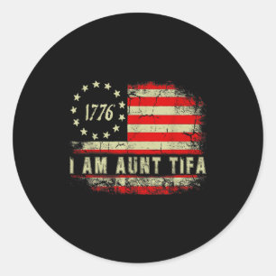I Am Aunt Tifa Classic Round Sticker