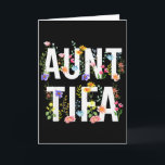 I Am Aunt Tifa Shirt Aunt Tifa Funny Aunt Tifa  Card<br><div class="desc">I Am Aunt Tifa Shirt Aunt Tifa Funny Aunt Tifa</div>