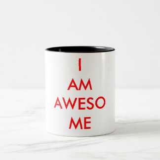I AM AWESOME coffe mug
