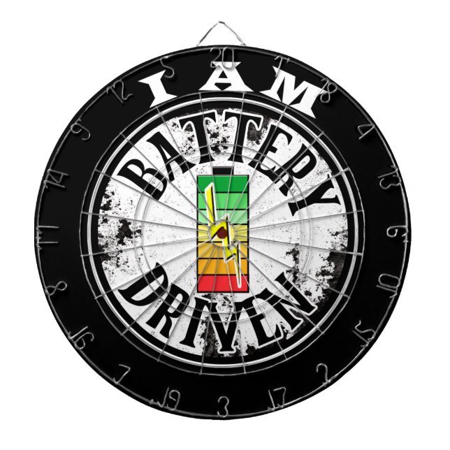 I am battery driven  dart board (Front)