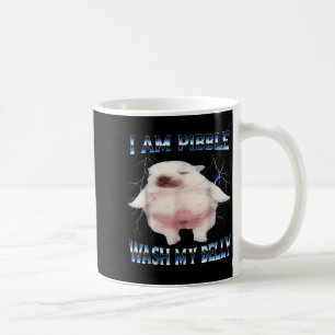 I Am Bble Wash My Belly Bble Meme Funny Dog Brainr Coffee Mug
