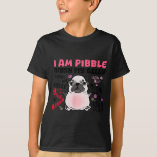 I Am Bble Wash My Belly Bble Meme Funny Dog Brainr T-Shirt