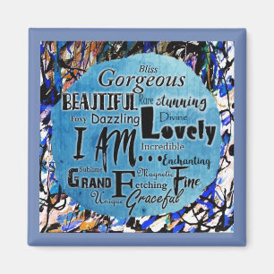 I Am...Beautiful Affirmation Magnet