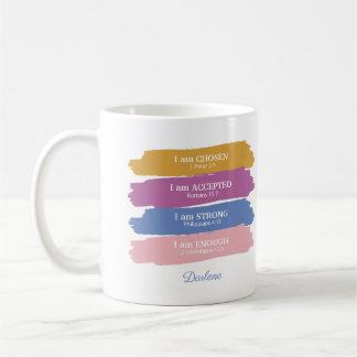 I am Bible Verses Personalized Coffee Mug