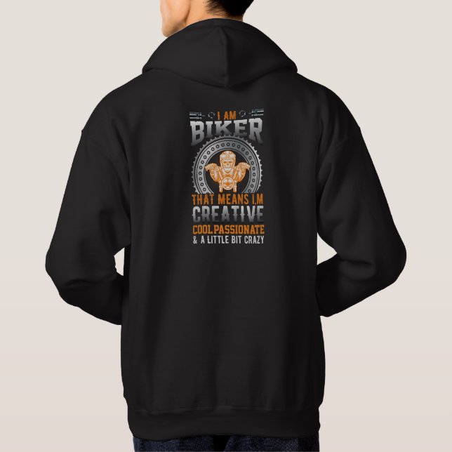 I Am Biker – Creative & Passionate Tee (Back)