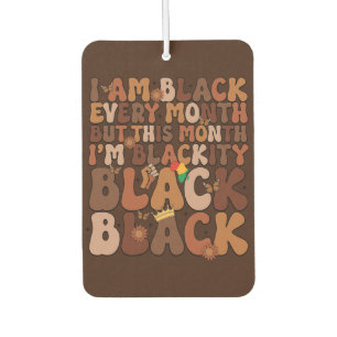 I am Black Air Freshener