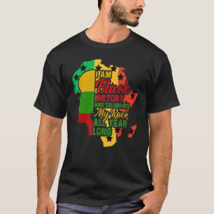 I Am Black History And Celebrate My Race Awesome A T-Shirt