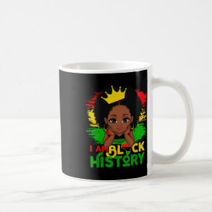 I Am Black History Bhm Black Pride Black Melanin G Coffee Mug