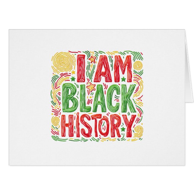 I Am Black History - Black Activism (Front Horizontal)