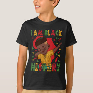 I Am Black History Boy Black History Month T-Shirt