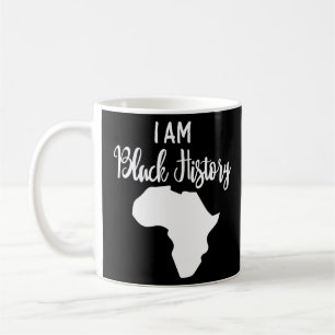 I Am Black History  Coffee Mug