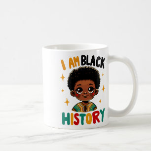 I Am Black History Month African American For Kids Coffee Mug