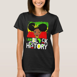 I Am Black History Month African American Pride Gi T-Shirt