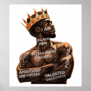I am Black Man poster