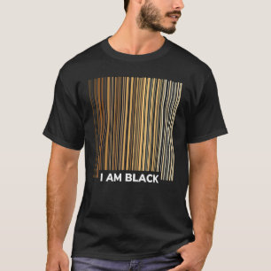 I Am Black Proud African Black History Month Pride T-Shirt