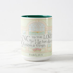 I AM Blessed Sing to Lord Coffee Mug