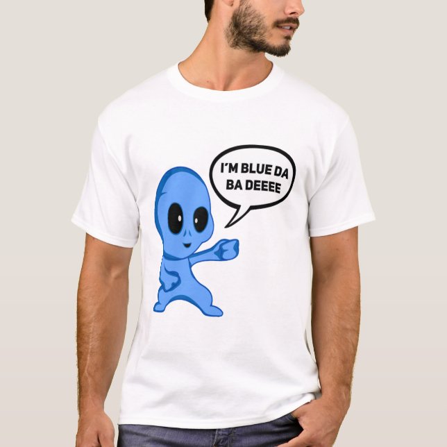I am Blue da ba dee Classic T-Shirt (Front)