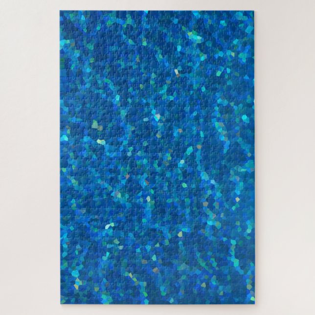 I am Blue - difficult jigsaw puzzle (Vertical)