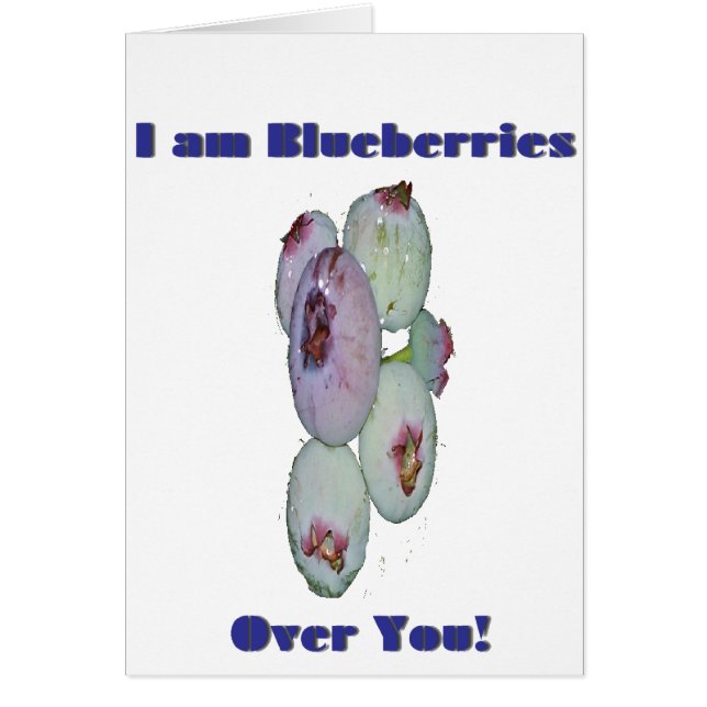 I am Blueberries Over You2 (Front)