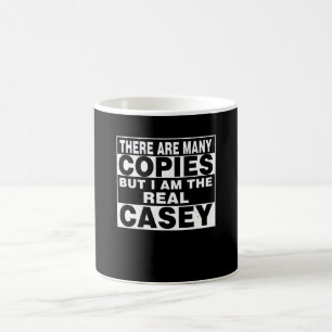 I Am Casey Funny Personal Personalized Fun Coffee Mug