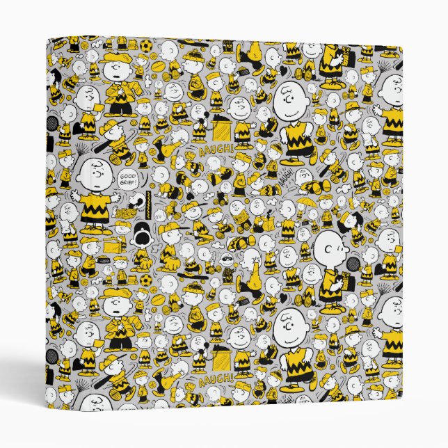 I Am Charlie Brown Pattern Binder (Front/Spine)