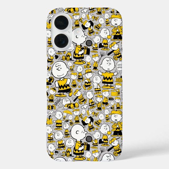 I Am Charlie Brown Pattern Case-Mate iPhone Case (Back)