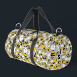 I Am Charlie Brown Pattern Duffle Bag<br><div class="desc">Take a look at this super cute design featuring Charlie Brown in a Charlie Brown World.</div>