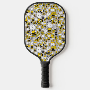 I Am Charlie Brown Pattern Pickleball Paddle