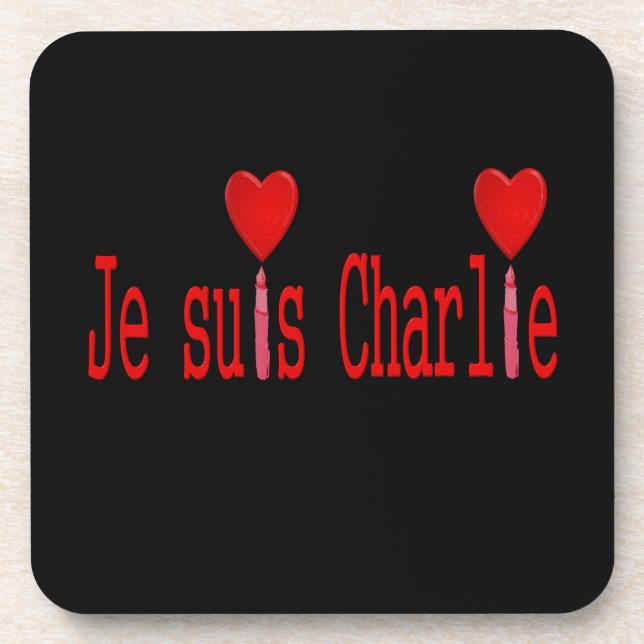I am charlie coaster (Front)