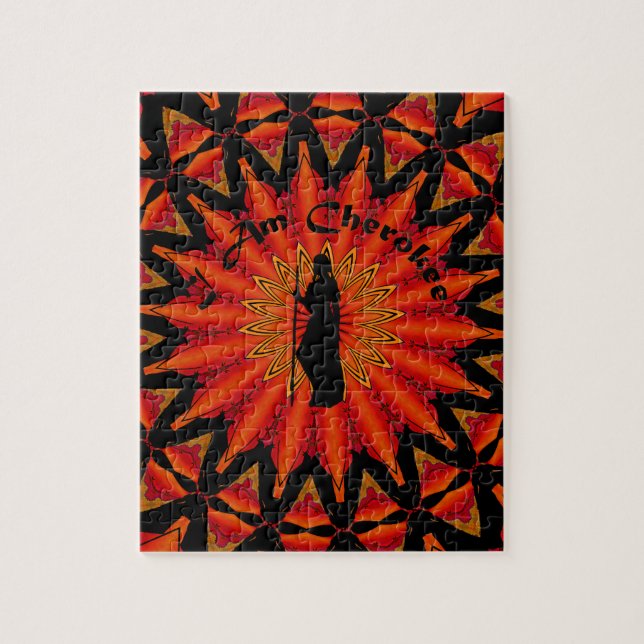 I am Cherokee Jigsaw Puzzle (Vertical)