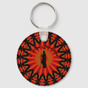 I am Cherokee Keychain