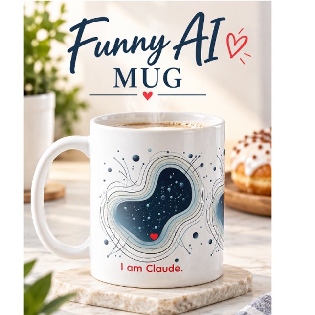 I Am Claude. Nerd gift mug (Creator Uploaded)