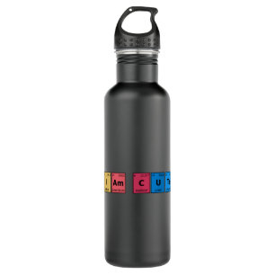 I am Cute Periodic Table 710 Ml Water Bottle