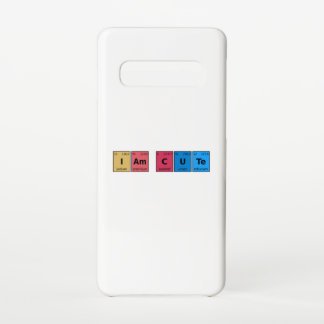 I am Cute Periodic Table Samsung Galaxy Case