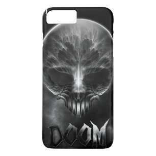 I Am Doom Fractal Skull Case-Mate iPhone Case