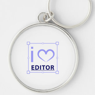 I am editor keychain