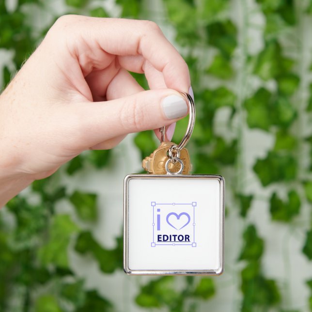 I am editor keychain (Hand)