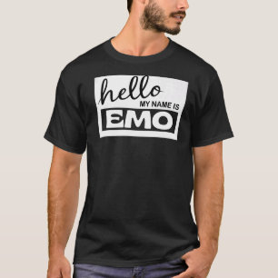I Am Emo Hello Im Emo So What Elder Emo It Was Nev T-Shirt